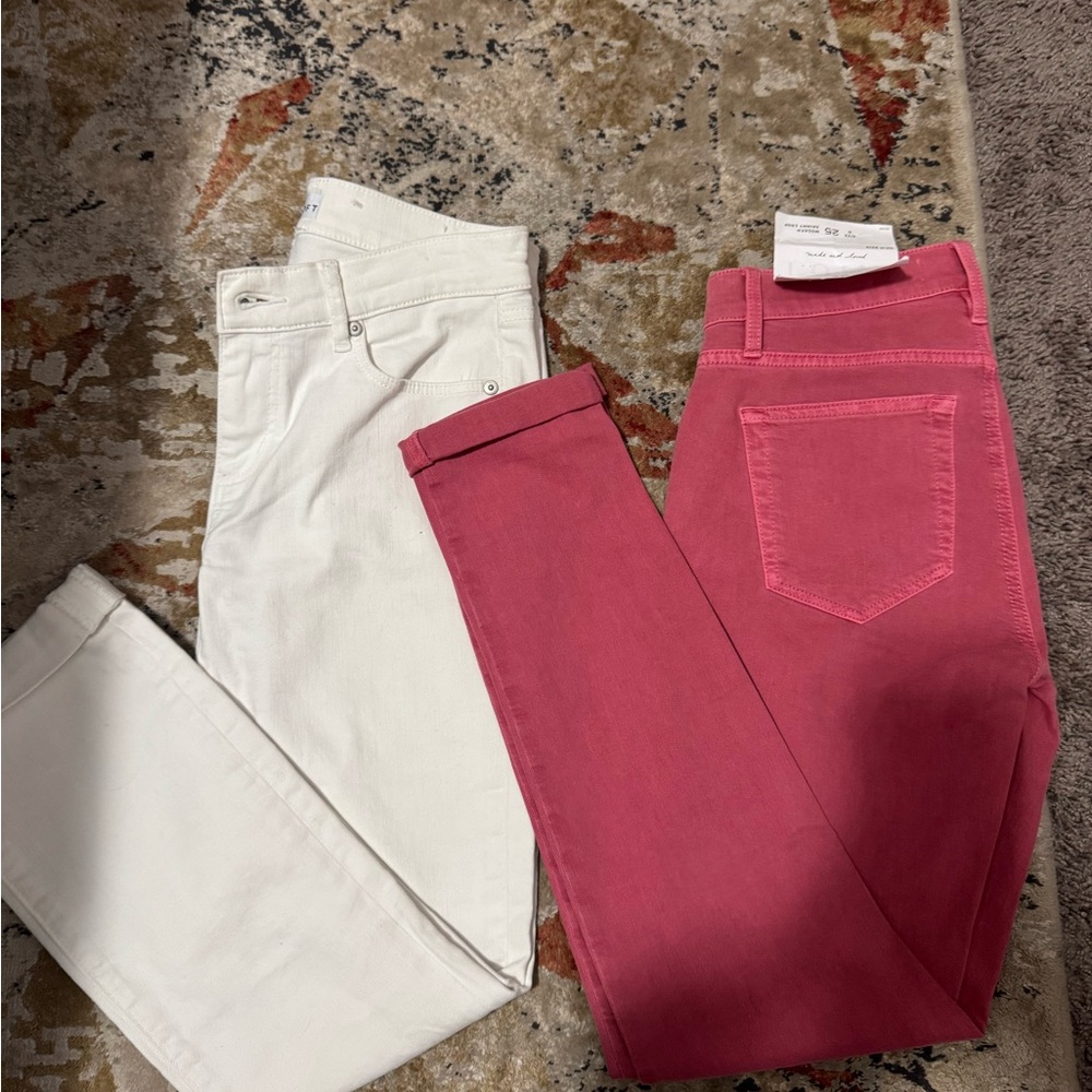 Cropped Loft Jeans Bundle - image 1